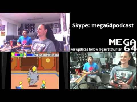 Mega64 Poorly Played Stream 57 - KC Green's Dark Homer Comic
