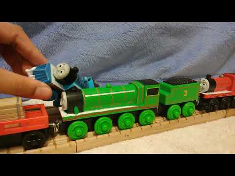 My Edition snow plow that I will use for my Wooden Railway trains