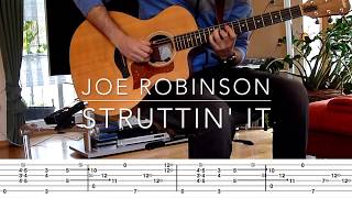 Struttin&#39; It [Joe Robinson] | Fingerstyle Passages /w Tabs #3