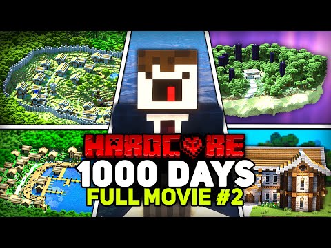 I Survived 1000 Days of Hardcore Minecraft [FULL MOVIE] #2