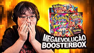 💥 MEGA EVOLUÇÃO CHEGOU! ABRIMOS UMA BOOSTER BOX INCRÍVEL (Pokémon TCG Unboxing)