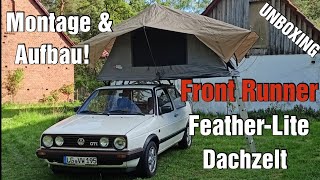 FRONT RUNNER FEATHER-LITE DACHZELT. Wie schwer/einfach ist der Zusammenbau?