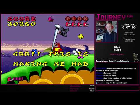 Plok [SNES] - Journey #84