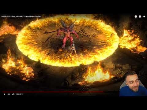 DIABLO 2 RESURRECTED TRAILER AND RELEASE DATE!? | First Look / Reaction! | How to get into the Beta!