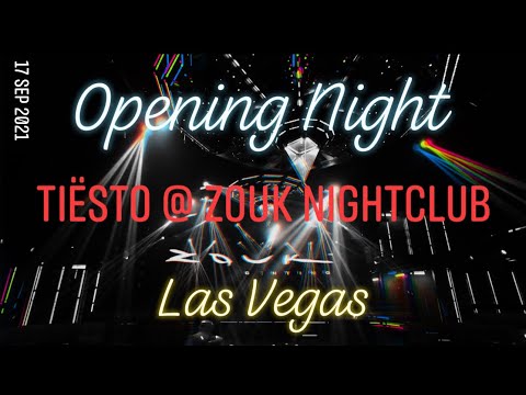 Tiesto @ Zouk Nightclub - Opening Night of Las Vegas’ Newest Nightclub - Best Vegas VIP Party Hosts