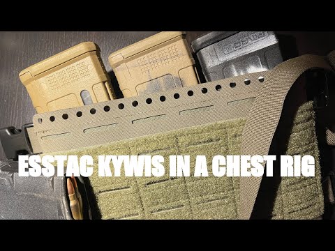 How to run Esstac mag carriers in a chest rig!