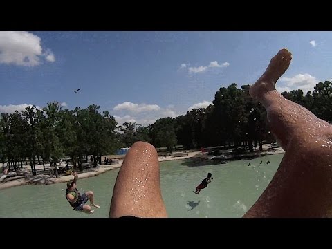 The Royal Flush Water Slide at BSR Cable Park