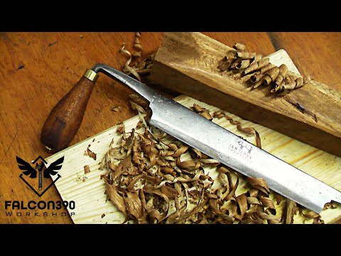 Vintage drawknife restoration.