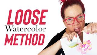 4 Loose Watercolor Techniques That Make it Easier