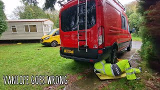 When Vanlife Goes Wrong, Poor BigRed Goes off To Be Fixed