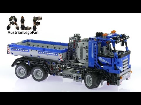 Vidéo LEGO Technic 8052 : Le camion conteneur motorisé
