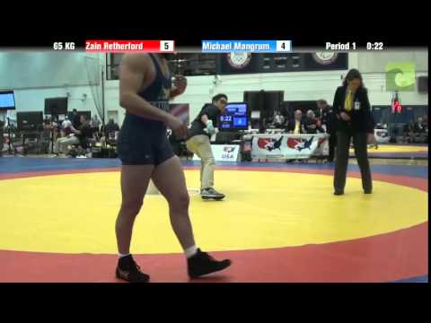 65 KG R16 - Zain Retherford (NLWC) vs. Michael Mangrum (TMWC)