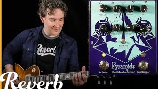Video thumbnail for EarthQuaker Devices Pyramids Stereo Flanging Device | Reverb Tone Report by Reverb