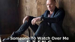 Sting  -  Someone To Watch Over Me