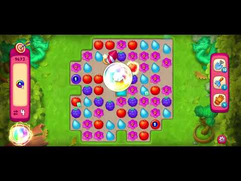 Gardenscapes Challenge Level 9673