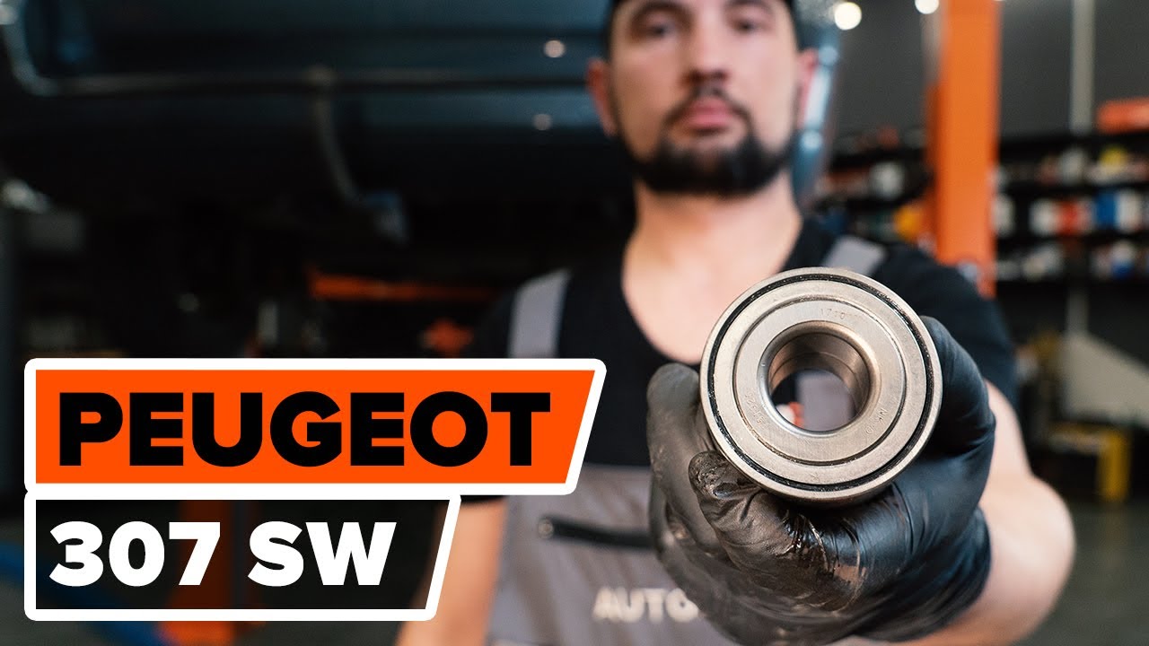 Jak wymienić łożysko koła tył w Peugeot 307 SW - poradnik naprawy