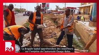 La Brigade Laabal appréhende des orpailleurs sur l’emprise de l’autoroute Ouaga-Bobo