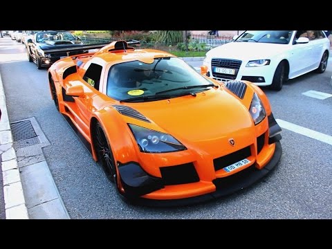 GIRL driving a 1000HP Gumpert Apollo - LOUD SOUNDS