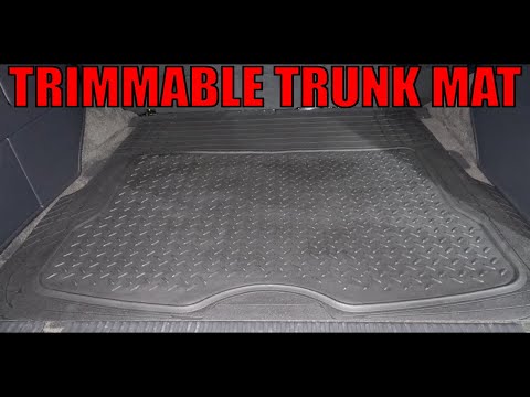 Trimmable Trunk Mat: CHEAP AND EASY