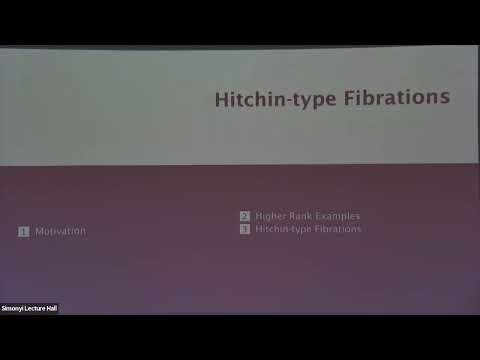 On Hitchin-type Fibrations - Xiao (Griffin) Wang