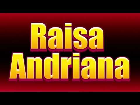 How to pronounce Raisa Andriana?(SORT OF CORRRECTLY...)