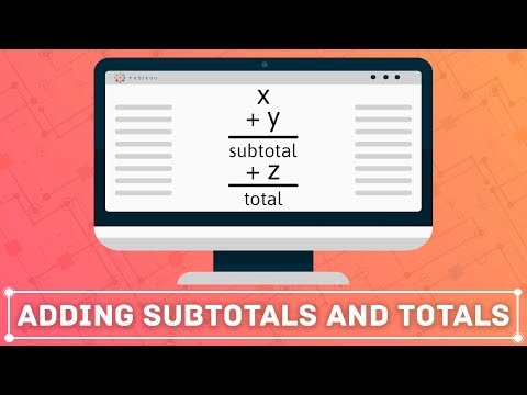 Totals in Tableau: Learn how to display subtotals and totals in Tableau