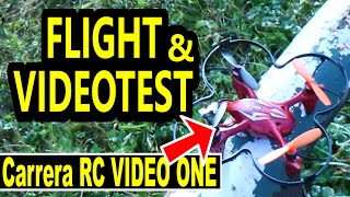 Carrera RC Quadrocopter Video ONE - Test Video Flight Drohnen