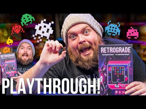 Fightin' and Writin' Off Space Invaders! - Retrograde Board Game Playthrough