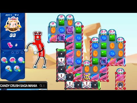Candy Crush Saga Level 8971 NO BOOSTERS™ 🔄✅