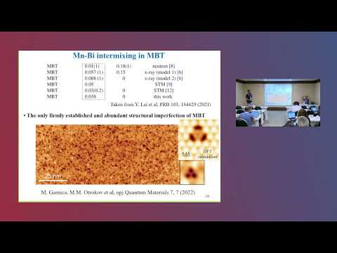 Mikhail Otrokov-CFM-MPC, Centro Mixto CSIC-UPV/EHU, Donostia-San Sebastián, Basque Country, SPAIN