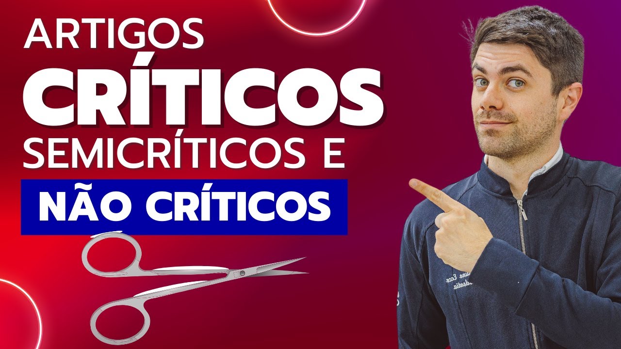 O QUE SÃO ARTIGOS CRÍTICOS | ASB TOTAL