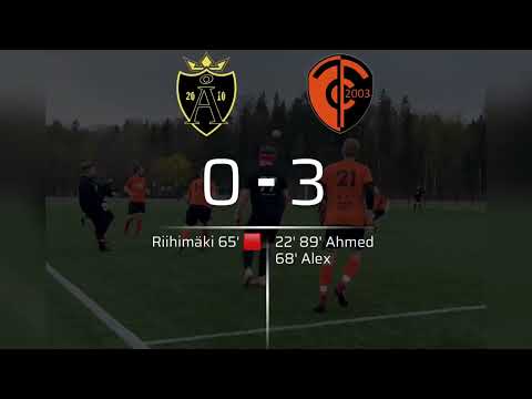 Kooste: ÅCF 2 - Torre Calcio 0-3 (0-1) 12.5.2022