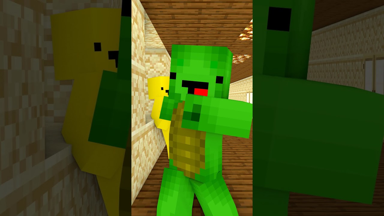 You shouldn’t hit a girl 💀 - Maizen Minecraft Animation #maizen #minecraft #shorts