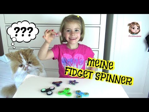FIDGET SPINNER SAMMLUNG ★ Hand Spinner für kleine Kinderhände ★ Zeigt uns eure Tricks!