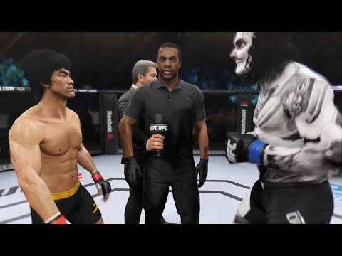 Bruce Lee vs. Skull Calavera - EA Sports UFC 2 🔥🐲