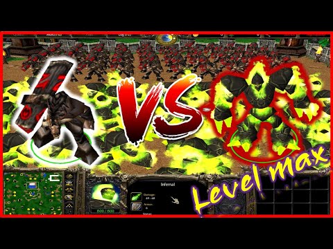 warcraft 3 Tauren vs infernal