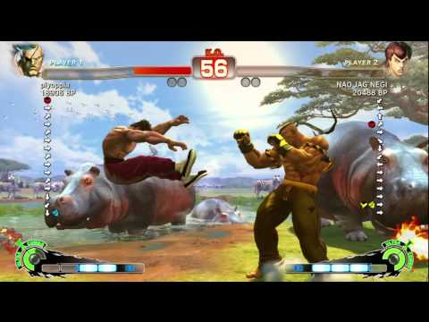 AFG [Sagat] vs NAO JAG NEGI [Fei] SSF4 Japanese Online Ranked Matches - TRUE-HD