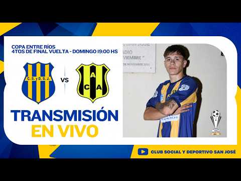 San José vs Almagro - Copa Entre Ríos - Cuartos de final VUELTA