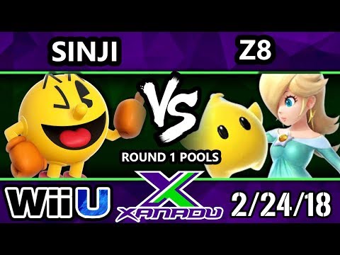 End of an Era - DA | Sinji (Pac-Man) Vs. Z8 (Rosalina) - SSB4 Pools - Smash Wii U