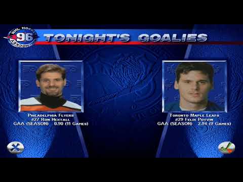 EA Sports NHL '96 - All-star Season 2 Flyers Game 12 | The Leafs Fall Hard at the End of October