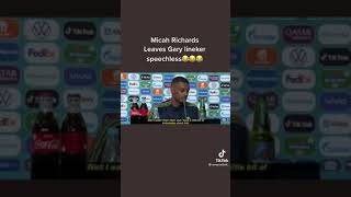 Micah Richards leaves Gary lineker speechless😂😂