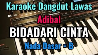 Download lagu BIDADARI CINTA [ Adibal Sahrul ] Karaoke Dangdut Lawas || Nada Dasar = B mp3