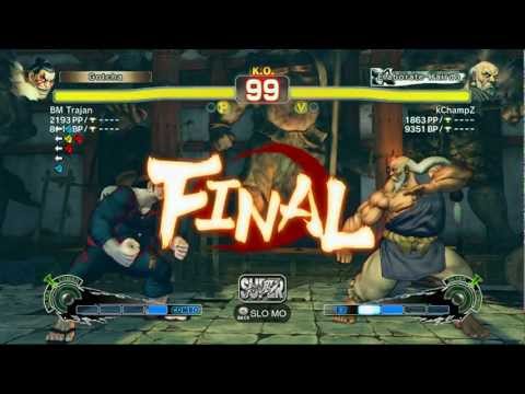 BM Trajan (Honda) vs kChampz (Gouken) SSF4 AE 2012