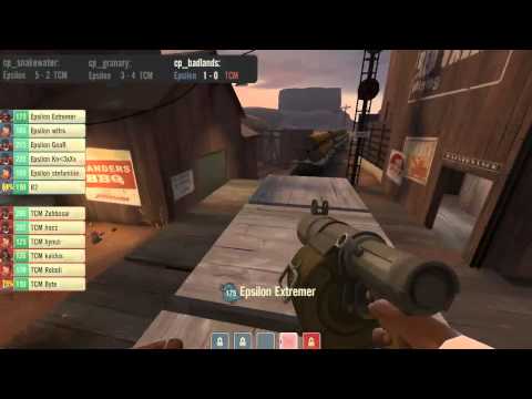 VanillaTV - Epsilon vs TCM - ETF2L Season 12 Grand Final - Arx and Beta - Badlands [Map3]