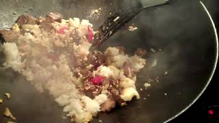 Simple Fried Rice with Leftovers