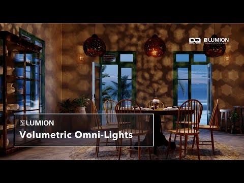Lumion 12.3 Tutorial | How to Illuminate Your Designs with Volumetric Omni-Lights