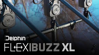 Hrazda na 3 pruty Delphin FlexiBUZZ XL 25-35cm