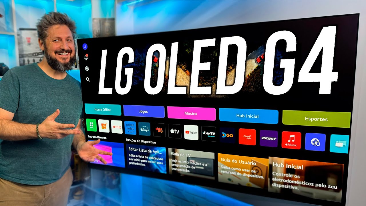A melhor TV da LG // Unboxing da OLED G4
