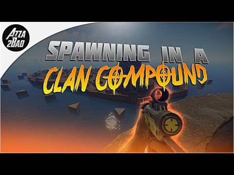Rust | SPAWNING AND BUILDING INSIDE A CLAN COMPOUND + STEALING AND KILLING THEM! (Modded)