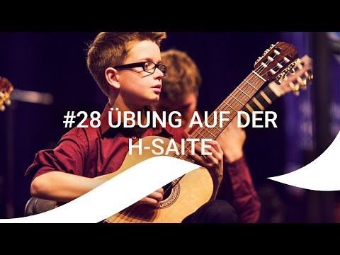 #28 Übung auf der H-Saite - Gitarrenklasse // Band 1